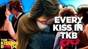 A kiss is the touch or pressing of one's lips against another person or an object. Every Kiss In The Kissing Booth The Kissing Booth Youtube