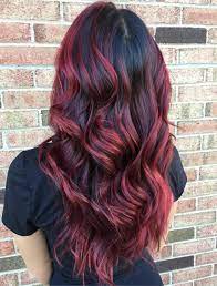Burgundy hair with highlights is a great option when it comes to getting a makeover. Burgundy Highlights On Dark Brown Hair Novocom Top