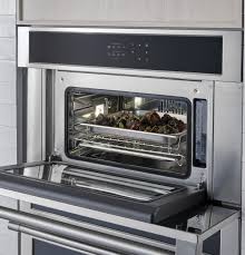 Installs horizontally for perfect alignment with speed or steam oven. Zmb9032snss Monogram 30 Smart Statement Steam Oven Monogram Appliances