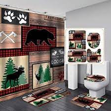 See more ideas about cabin bathrooms, rustic house, rustic bathrooms. Amazon Com Cabin Bathroom Decor