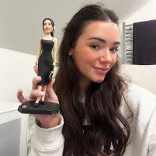 Custom Clay Bobblehead usa 1 Person Clay Doll Action Figure From Photo