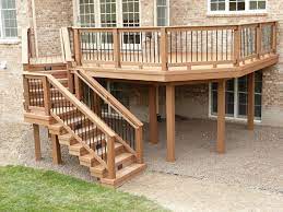 40 Creative Deck Railing Ideas For Inspire What You Want Golden Spike Company Building A Deck Deck Designs Backyard Deck Stair Railing