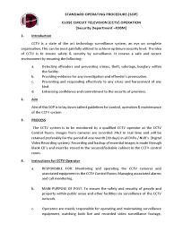 Appendix c, template for privacy impact assessment for the use of cctv by dhs programs, is the finally, appendix e, template for civil liberties impact assessments (clia), is the template the for example, cctv could capture intimate behavior that individuals routinely do in public in a free society. Cctv Policy Closed Circuit Television Surveillance
