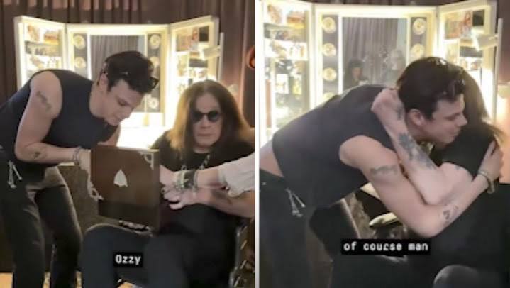 Yungblud gives Ozzy Osbourne gift ahead of final Black Sabbath show