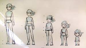 Schoolgirls, schoolboys, preteens, vengeful bad guys, humorous personalities, and fantasy figures. How To Draw Female Body Proportions Teenager To Kid Manga Style Youtube