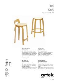The 60 stools are perfect extra chairs, easily stackable as a beautiful tower when they are not needed. Artek Kitchen Chair K65 By Alvar Aalto 1935 Designer Furniture By Smow Com