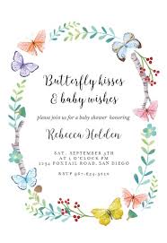 Butterfly themed baby shower party ideas, springtime butterfly baby shower decorations and photo inspirations, pink butterfly butterfly baby shower for springtime or summertime showers. Butterfly Baby Shower Invitation Templates Free Greetings Island