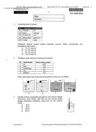 Itu saja yang bisa kmi sampaikan. Top Pdf Soal Un Ipa Smp Kode Ipa Sp 33 123dok Com