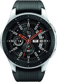 Stay connected on the move with this 46mm samsung galaxy watch. Amazon Com Samsung Galaxy Watch 46mm Gps Bluetooth Silver Black Us Version Clothing Shoes Jewelry