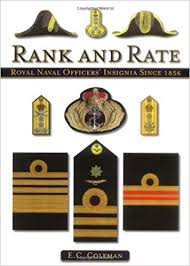 Rank And Rate Royal Naval Officers Insignia Since 1856