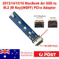 This can be used to upgrade or repair a macbook air without having to source an expensive apple ssd. 2013 14 15 Macbook Air Pro 12 16 Pins Ssd To M 2 Ngff Pci E Adapter Converter Ebay