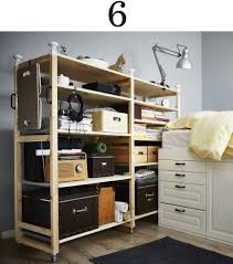 Durch Die Umgestaltung Deines Ivar Regals U A Mit Ekorre Haken Und Fjalla Box Mit Deckel In Braun Lasst Es Sich Auf Wenig Raum Vi Ivar Regal Regal Ikea Ivar