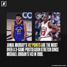Jamal murray player stats 2021. Thescore Jamal Murray Has Gone Mj Mode In The Bubble Facebook