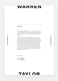 I am sure that in the wake of investigating my capabilities you will need to meet face to face to talk about this energizing chance. Warren Cv Resume Template Creative Cover Letter Cv Resume Template Cv Design Template