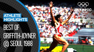 Emma mckeon of australia competes in the heats of women's 100m freestyle at tokyo 2020 on july 28, 2021. Florence Griffith Joyner The Fastest Woman Of All Time Athlete Highlights Youtube