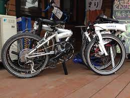 caracleとdahon brompton ternを比べてみました 狐塚自転車工房 自転車 折り畳み自転車 カラクル