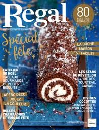 Couverture Magazine Regal N 86 Novembre Decembre 2018 Recette Gateau Moelleux Cuisine