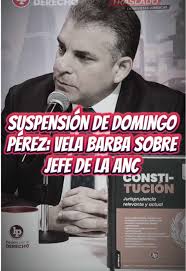 Rafael Vela Barba sobre corrupción y suspensiones