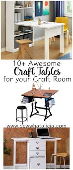 Craft room ideas imagine the ideal space for you to design, sew, scrapbook and more. 10 Amazing Craft Tables And Furniture For Your Craft Room Sew What Alicia