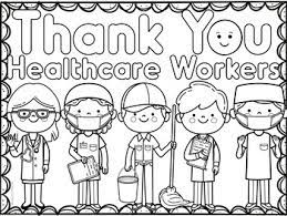Maybe you would like to learn more about one of these? Free Coloring Page Posters Thank You Essential Workers Distance Learning
