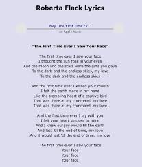 The First Time Ever I Saw Your Face Great Song Lyrics Gospel Song Lyrics Song Lyrics Rock