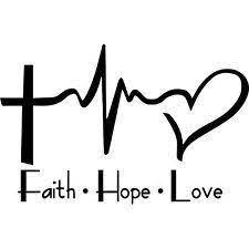 Image Result For Faith Hope Love Heartbeat Tattoo Faith Hope Love Tattoo Heartbeat Tattoo Pattern Tattoo