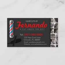 Make a barbershop business card design online with brandcrowd's business card maker. Barbershop Business Card Barber Pole Clippers Com Business Card Zazzle Com Barber Shop Barber Business Cards Salon Business Cards
