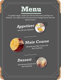 Pick a template with a theme and layout that fits your restaurant. 32 Free Simple Menu Templates For Restaurants Cafes And Parties