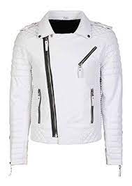 Braden White Leather Jacket Mens Biker Moto Genuine Lambs Https Www Amazon Com Dp B07h9yh3mq R White Leather Jacket Mens Leather Jacket Men Leather Jacket