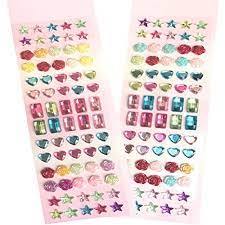 Shop stickers for card making! A Shop Self Adhesive Colourful Stone Dimensional Shape And Different Design Stickers For Art And Craft Card Making Scrapbooking Set Of 2 Amazon In Home Kitchen