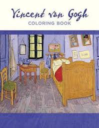 The bedroom, sunflowers, almond blossom and much more Vincent Van Gogh Coloring Book 9780764979477 Boeken Bol Com