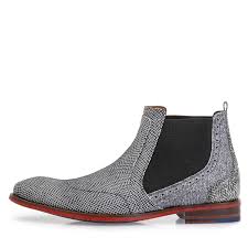 Comfortable materials, rugged soles and beautiful wintery colours, it's all part of the women's winter collection of ankle boots. Floris Van Bommel 10455 Heren Chelsea Boot Strating Schoenen