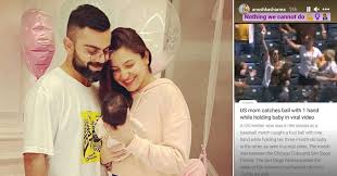 Iqbal sharma parents / zaheer iqbal wiki age biography notebook more muchfeed : Anushka Sharma Reacts To The Video Of A Mother Taking A One Handed Catch While Holding Her Baby Mimicnews