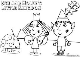 Our coloring pages offer younger children wonderful opportunities to develop their. Ben And Holly Coloring Pages Learny Kids