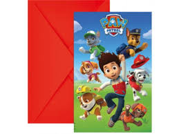 Check out this list of paw patrol party printables, that you can download completely free! Paw Patrol Party Invitations 6pcs Boutique Party Shop