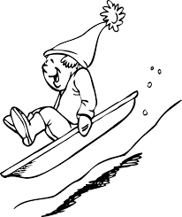 The man kneels behind her and lifts her torso off the ground so her back is parallel to his thighs. Sledding Coloring Pages Coloring Home