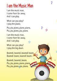 Tear in eye, your dress will tear. I Am The Music Man Poem For Class 2 With Summary And Pdf