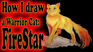Digital illustration of a post apocalyptic warrior in the ruins of an urban city. How I Draw A Warrior Cat Youtube