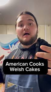American cooks welsh cakes! 🏴󠁧󠁢󠁷󠁬󠁳󠁿 🧑‍🍳 🤤 #wales  #kalanighosthunter #KGH #fblifestyle #swansea #uktravel #foodie