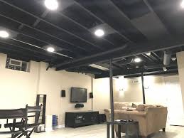 7 Inspiring Basement Ceiling Ideas In 2020 Black Basement Ceiling Low Ceiling Basement Unfinished Basement Ceiling