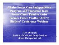 QUARTERLY UPDATE AS OF 6/1/11 Carson City ...