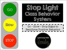 Traffic Light Behavior Chart