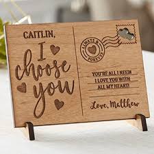 Engrave it with a meaningful date, like a birthday or anniversary, or opt for a special message. Business Card Holder Gifts For Woman Blue Personalised Engraved Gifts For Him Perfect Gifts For Anniversary Or Any Gift Idea Free Engraving Gifts For Men Executive Gift Office Supplies Ka Pesi Stationery