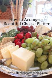 On large serving platter, arrange cheeses in center. Large Platters Of Cheese Fruit And Crackers Are One Of My Go To Ideas For Easy Entertaining Appetizer Snacks Cheese Platters Party Food Appetizers