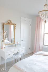 Gray and white room ideas for girls. Tween Girl S Bedroom In Blush Gold Grey Summer Adams