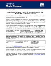 أحدث التغريدات من nsw health (@nswhealth). Nsw Health On Twitter Public Health Alert Transport Routes Nsw Health Has Been Notified Of New Venues Of Concern And Transport Routes Associated With Confirmed Cases Of Covid19 Https T Co Vf00uw3xxu