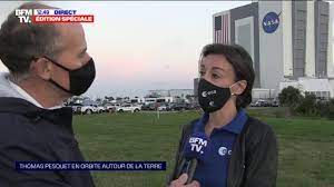 Thomas pesquet's wife anne mottet is a ph.d. Anne Mottet Compagne De Thomas Pesquet Revient Sur Le Decollage Magique De La Capsule Crew Dragon