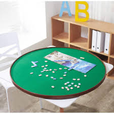 34 round jigsaw puzzle spinner: Toys Games Atdawn Puzzle Table Wooden Jigsaw Puzzle Spinner Puzzle Accessories For 1000 Pieces Round Table Spin Puzzle Table Puzzles