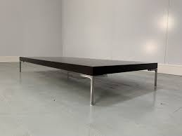 Antonio citterio charles coffee table for b&b italia, grey finish on polished aluminium legs, italy, c 2000s show 2 more like this. Rrp 3000 Sublime B B Italia Charles Large Coffee Sofa Table In Black Oak Lord Browns