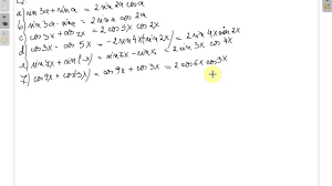 Substitutia universala (20 probleme rezolvate). Formule Transformarea Sumelor In Produs Si Invers Clasa A Ix A Www Supermeditatii Ro Youtube